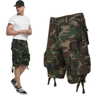 Odzież taktyczna i umundurowanie - Spodnie Short BRANDIT Urban Legend - Woodland  XXL - miniaturka - grafika 1