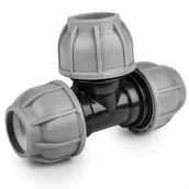 Inne akcesoria do nawadniania - Trójnik do rur PE 40 / 32 / 40 mm PN10 BRADAS 6936 - miniaturka - grafika 1