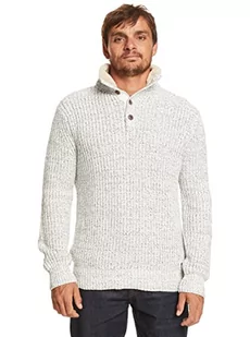 Quiksilver Kardigan męski szary XL - Swetry męskie - miniaturka - grafika 1