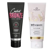 Balsamy i kremy do opalania - 7suns Constant Bronze Tingle Lotion 250ml + Krem Do Rąk 75ml - miniaturka - grafika 1