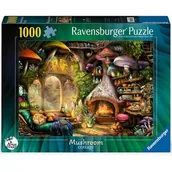 Puzzle - Puzzle RAVENSBURGER Domek z grzybami 12001525 (1000 elementów) - miniaturka - grafika 1