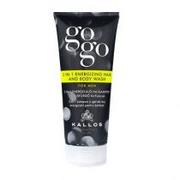 Szampony dla mężczyzn - Kallos Cosmetics GOGO MEN szampon i żel pod prysznic 2w1 200ml - miniaturka - grafika 1