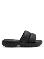 Klapki i japonki damskie - Reebok Klapki Cardi Slide HP2217 Czarny - miniaturka - grafika 1