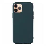 Etui i futerały do telefonów - Miękkie etui z TPU kompatybilne z iPhone 13 Pro Max, odporne na wstrząsy, etui na telefon z miękką wyściółką z mikrofibry, odporne na plamy i przyjazne dla skóry, granatowe - miniaturka - grafika 1