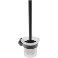 Akcesoria łazienkowe - DEANTE ADJ N711 JASMIN SZCZOTKA WC Z POJEMNIKIEM, WISZĄCA, NERO - miniaturka - grafika 1