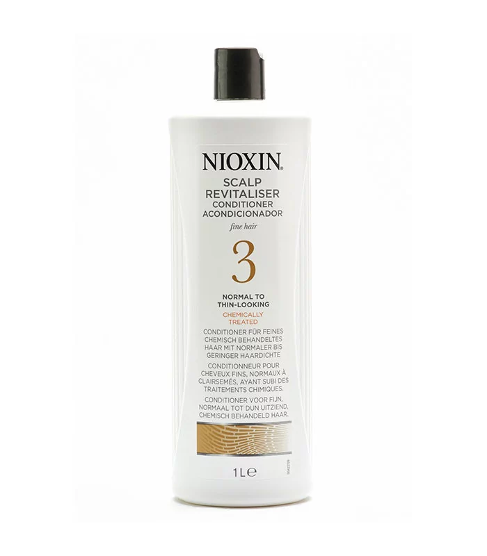 Nioxin System 3 - Odżywka przeciw wypadaniu włosów cienkich i zniszczonych 1000ml