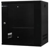 Szafy rack - EmiterNet Szafa wisząca  lekka niedzielona 19'' 12U, drzwi blacha/szkło, 550×450×590mm szer./gł./wys. - miniaturka - grafika 1