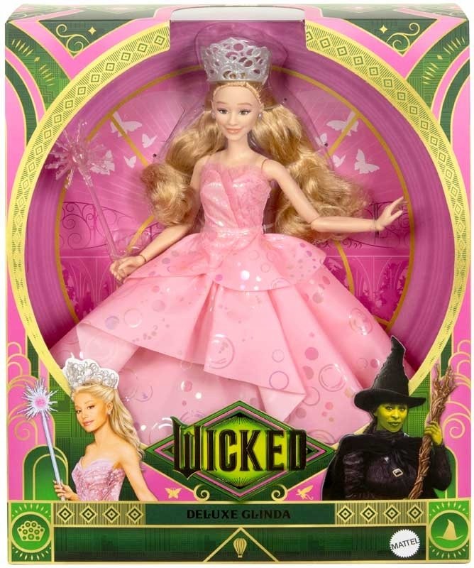 Modna lalka Wicked Deluxe Glinda i akcesoria HXY37