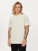 Odzież trekkingowa męska - adidas T-Shirt Graphic IS0287 Écru Regular Fit - miniaturka - grafika 1