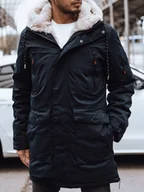 Kurtki męskie - Kurtka zimowa męska granatowa Dstreet TX4591-XXL - miniaturka - grafika 1