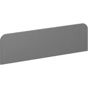 Inne meble biurowe - B2B Partner Parawan PRIMO, 1000 x 18 x 300 mm, grafitowy 555836 - miniaturka - grafika 1