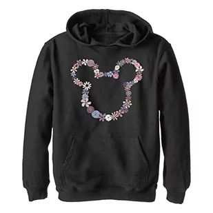 Disney Chłopięca bluza z kapturem Mickey Flow, czarny, L - Bluzy dla chłopców - miniaturka - grafika 1