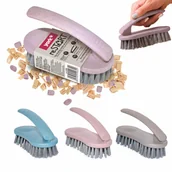 Ściereczki, gąbki, czyściki - Szczotka żelazko do czyszczenia szorowania DUO YORK reSTART produkt przyjazny środowisku plastik z recyklingu - miniaturka - grafika 1