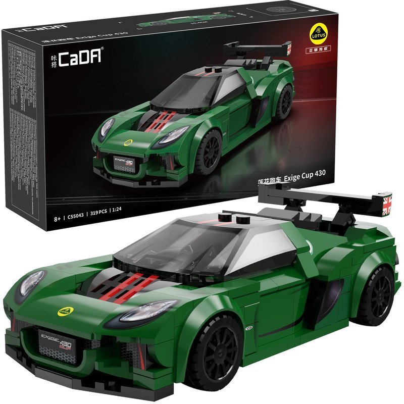 Klocki konstrukcyjne CaDA wyścigówka Samochód wyścigowy Lotus Exige Cup 430 319 elementów