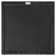 Deski do krojenia - Ociekacz Granitowy Deska Granitowa Halvo Czarna - miniaturka - grafika 1