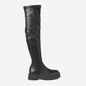 Kozaki damskie - Muszkieterki damskie na obcasie Steve Madden Esmee Boot SM11001585-001 36 22.2 cm Czarne (8720236276438). Muszkieterki damskie - miniaturka - grafika 1