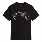 Koszulki męskie - Męski T-shirt VANS Metal Arch SS Black VN000M47BLK1 L - Vans - miniaturka - grafika 1