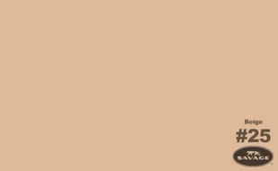 Savage Widetone kartonowe 2.18x11 m - 25 Beige - Tła fotograficzne - miniaturka - grafika 1