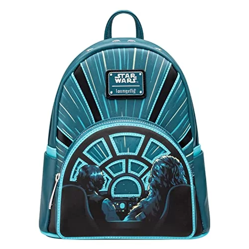 Loungefly - Star Wars Light Speed - Han Solo - plecak, ekskluzywny Amazon,  urocza torba kolekcjonerska, pomysł na prezent, oficjalny produkt, dla  chłopców, dziewcząt, mężczyzn i kobiet, fanów filmów - Ceny i