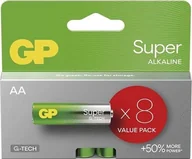 Baterie i akcesoria - GP 4+4 Super Alkaline 1,5V AA Mignon LR06 Rel. 03015ADHETA-B8 - miniaturka - grafika 1