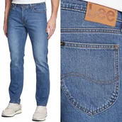 Spodnie męskie - Lee DAREN ZIP FLY REGULAR PROSTE Azure BLUE DżINS W29 L32 - miniaturka - grafika 1