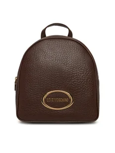 LOVE MOSCHINO Plecak JC4341PP0NK1431A Brązowy - Plecaki - miniaturka - grafika 1