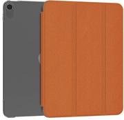 Etui do tabletów - Kingxbar Kingxbar Business Series magnetyczne etui Smart Cover Sleep podstawka iPad Air 2020 pomarańczowy - Pomarańczowy - miniaturka - grafika 1