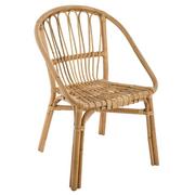 Fotele i krzesła ogrodowe - Atmosphera Rattanowe krzesło Frances DD.11863 - miniaturka - grafika 1