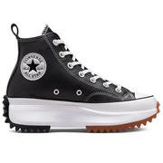 Trampki damskie - Buty Converse Run Star Hike Platform Foundational Leather A04292C - czarne - miniaturka - grafika 1