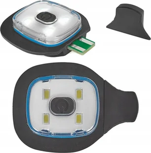 Zapasowa Dodatkowa Lampka Latarka Led Do Czapki Zimowej 3 Stopnie Świecenia - Latarki - miniaturka - grafika 1