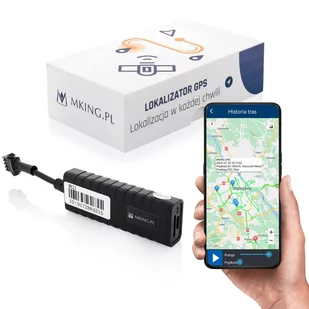 Lokalizator Gps Odcięcie Paliwa 8-90V Mk23 - Lokalizatory GPS - miniaturka - grafika 1