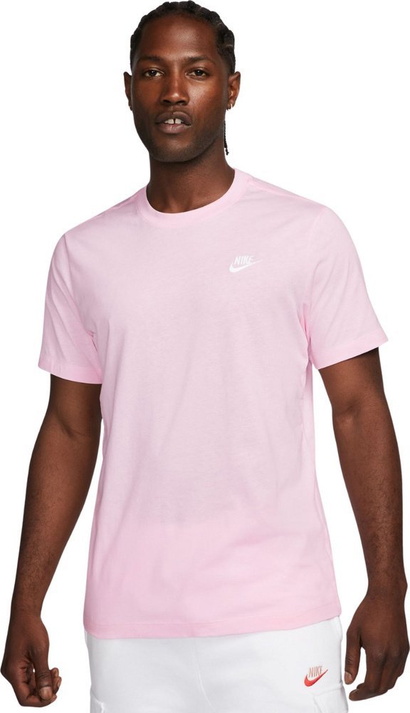 Koszulka męska Nike Club Tee jasny róż AR4997 665 XL