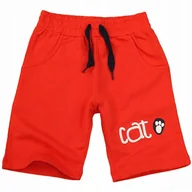 Spodenki męskie - Krótkie SPODENKI Dresowe BAWEŁNIANE Kotek 86 - miniaturka - grafika 1