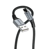 Kable komputerowe i do monitorów - Verbatim 31843 kabel USB USB 2.0 1,2 m USB A USB C Czarny - miniaturka - grafika 1