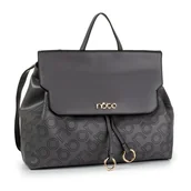 Plecaki - Plecak Nobo NBAG-H1920-C019 Szary - miniaturka - grafika 1