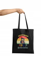 Torebki damskie - TORBA MATERIAŁOWA NA RAMIĘ PREZENT DLA NIEJ URODZINY 20,30,40,50 ITP RÓŻNE - miniaturka - grafika 1