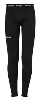 Legginsy - Kempa Kempa męskie legginsy treningowe czarny czarny L 200223601 - grafika 1