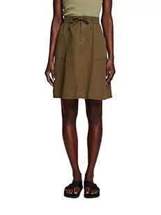 ESPRIT Damskie 033EE1D309 spódnica, 350/KHAKI Green, 40, 350/khaki Green, 40 - Spódnice - miniaturka - grafika 1