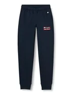 Spodenki męskie - Champion Legacy Graphic Shop Authentic-Powerblend Fleece Rib Cuff męskie spodnie dresowe, Blu Marino, XS - miniaturka - grafika 1