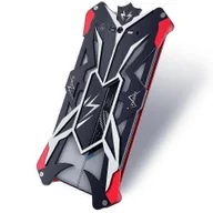 Etui i futerały do telefonów - Do Asus Rog Phone 6 5g Etui na telefon ze stopu aluminium Dwukolorowy, odporny na wstrząsy pokrowiec ochronny - czarny / czerwony - miniaturka - grafika 1