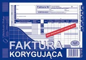 Druki akcydensowe - Druk, Faktura korygująca, A5, oryginał i kopia - miniaturka - grafika 1