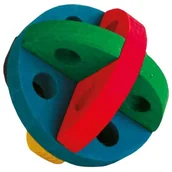 Zabawki dla psów - Trixie Czas dostawy wynosi około dni roboczych i Snack Ball do gier, drewno, zapewnia Nager,  8 cm 6185 - miniaturka - grafika 1