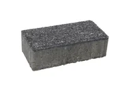 Kostki brukowe i krawężniki - Kostka brukowa Certus Focus 20 antracytowy granit gr. 6 cm płukana wym.10x20 cm - miniaturka - grafika 1