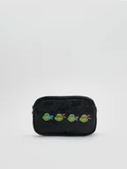 Torby męskie - Reserved - Saszetka Teenage Mutant Ninja Turtles - ciemnoszary - miniaturka - grafika 1