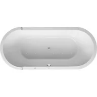Wanny z hydromasażem - DURAVIT 760009000CL1000 DURAVIT 760009000CL1000 Whirlwanne Oval Starck 1800x800mm Wei - miniaturka - grafika 1