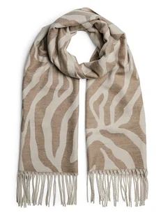 Pieces Szal w kolorze beżowym - Apaszki i szaliki damskie - miniaturka - grafika 1