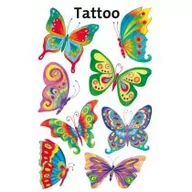 Zabawki kreatywne - Zdesign Tatuaże - Motyle - wysyłka w 24h !!! - miniaturka - grafika 1