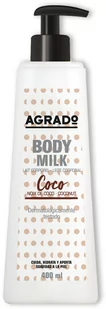 Mleko do ciała Agrado Body Milk Coco 400 ml (8433295062255) - Balsamy i kremy do ciała - miniaturka - grafika 1