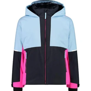 CMP, KID G JACKET FIX HOOD, 33W0205, Light Blue, 116, Girl - Kurtki i płaszcze dla dziewczynek - miniaturka - grafika 1