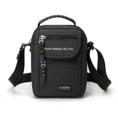 Inne - TEMU Torba Męska na Ramię z Nylonu, Rekreacyjna Torba Listonoszka dla Mężczyzn - miniaturka - grafika 1